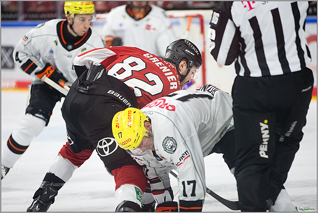 PENNY DEL; Koelner Haie-Loewen Frankfurt; Koeln, 16.02.2024