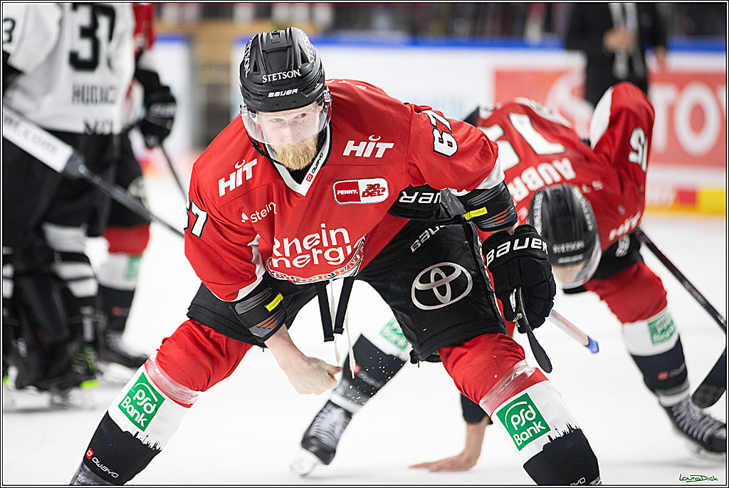 PENNY DEL; Koelner Haie-Loewen Frankfurt; Koeln, 16.02.2024