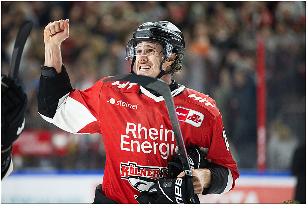 PENNY DEL; Koelner Haie-Loewen Frankfurt; Koeln, 16.02.2024
