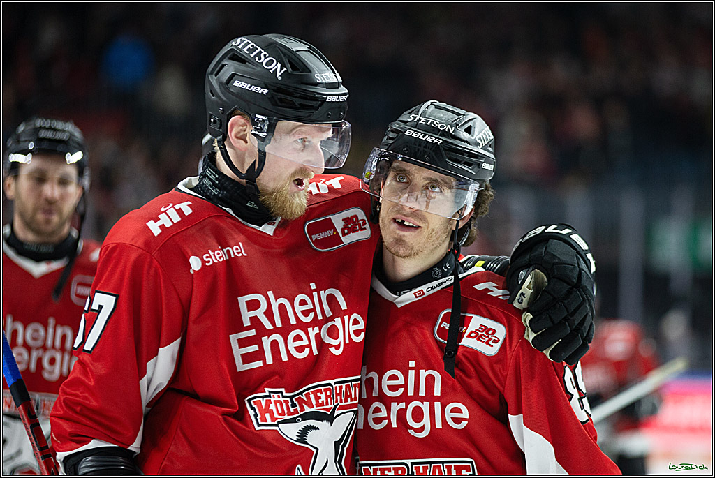 PENNY DEL; Koelner Haie-Loewen Frankfurt; Koeln, 16.02.2024