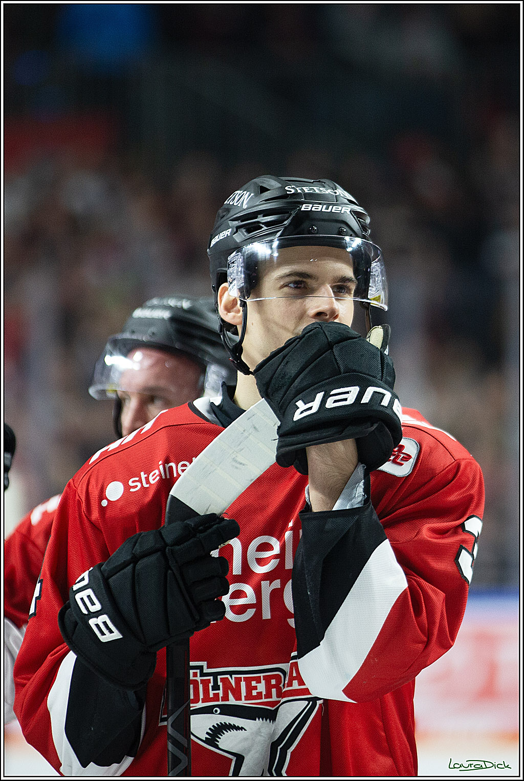 PENNY DEL; Koelner Haie-Loewen Frankfurt; Koeln, 16.02.2024