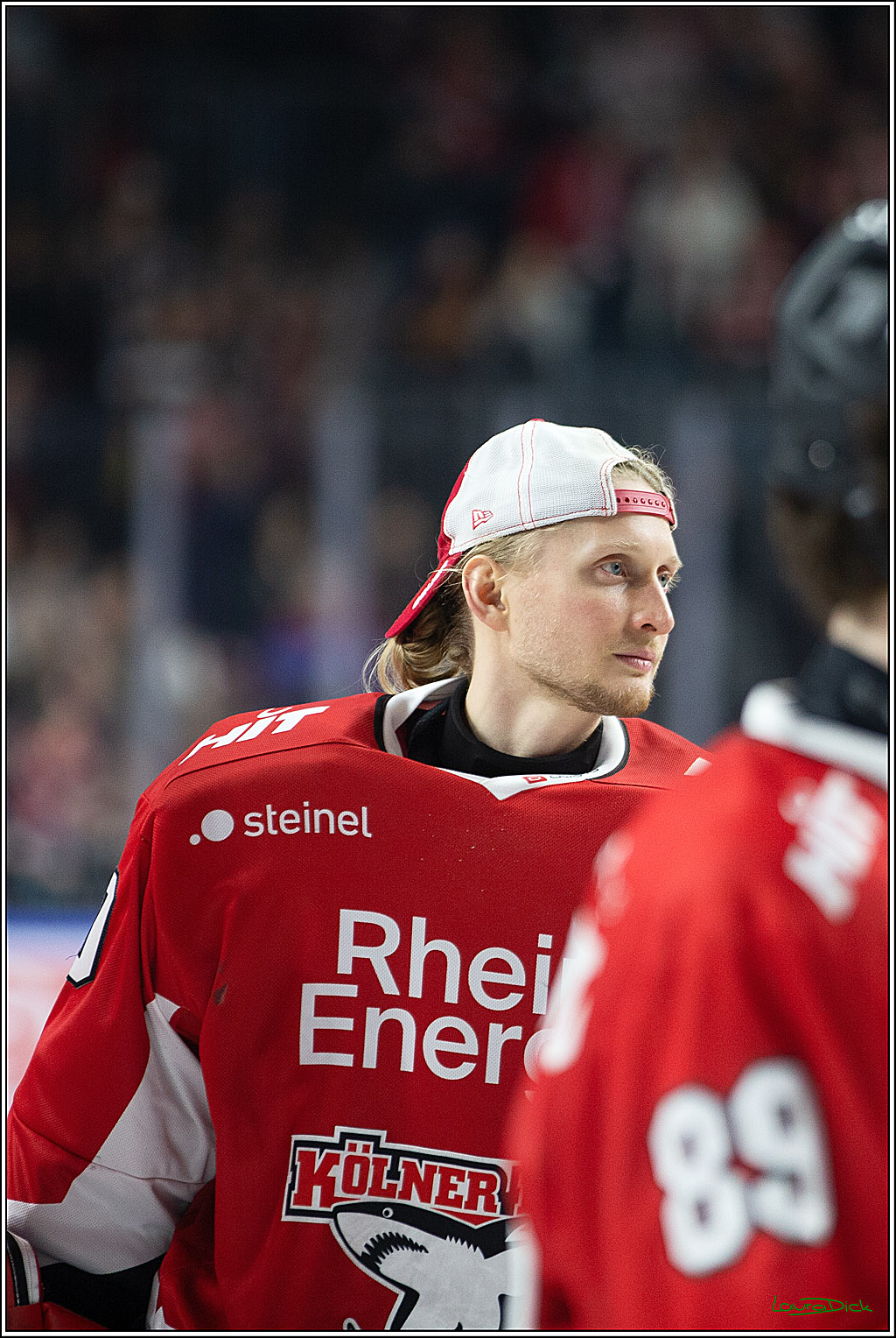 PENNY DEL; Koelner Haie-Loewen Frankfurt; Koeln, 16.02.2024