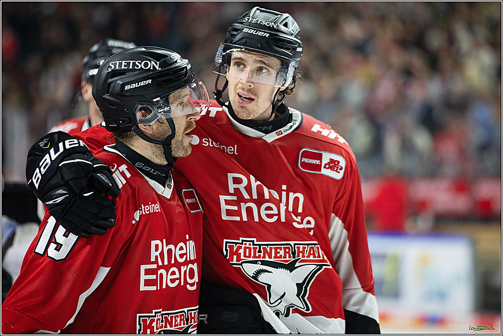 PENNY DEL; Koelner Haie-Loewen Frankfurt; Koeln, 16.02.2024