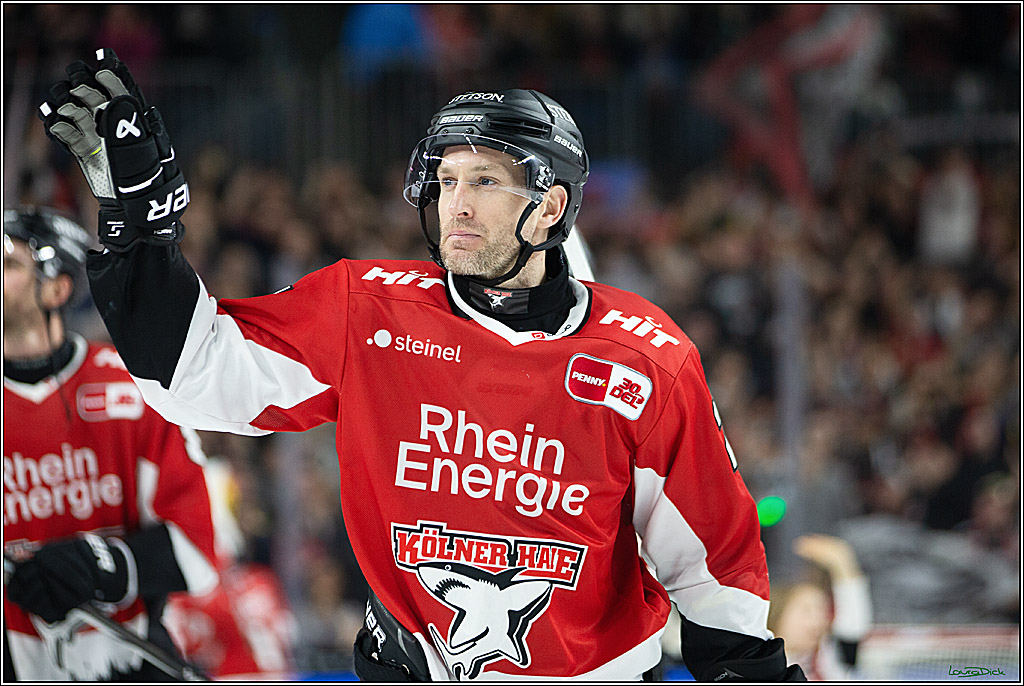 PENNY DEL; Koelner Haie-Loewen Frankfurt; Koeln, 16.02.2024