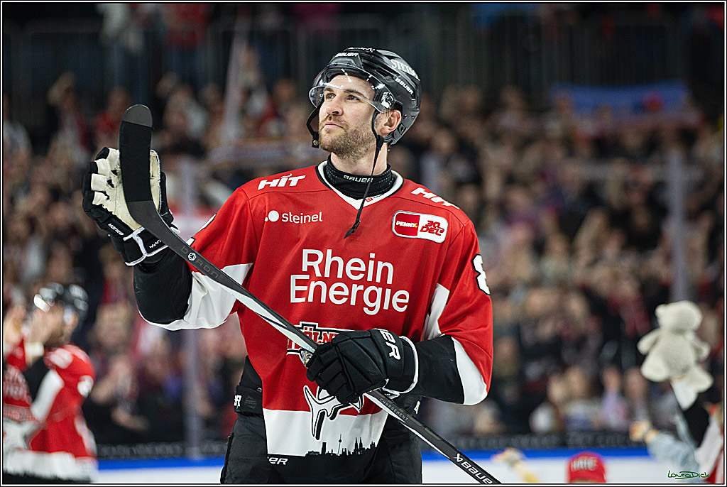 PENNY DEL; Koelner Haie-Loewen Frankfurt; Koeln, 16.02.2024