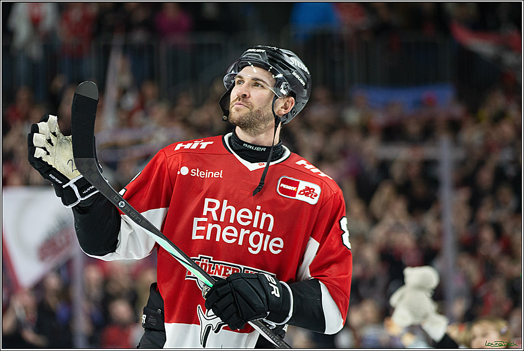 PENNY DEL; Koelner Haie-Loewen Frankfurt; Koeln, 16.02.2024