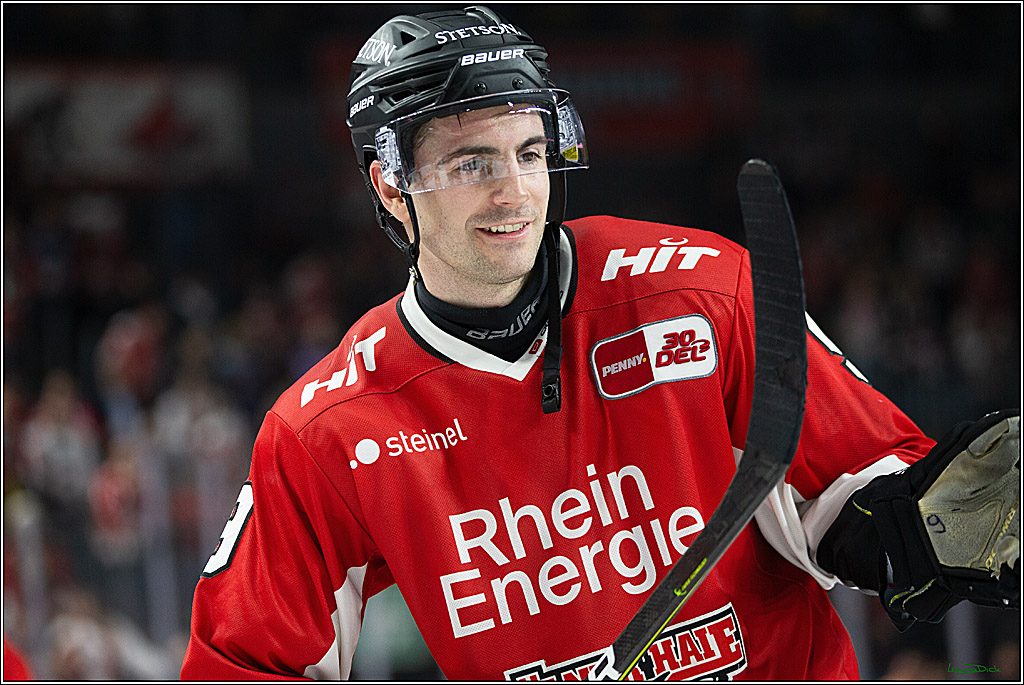 PENNY DEL; Koelner Haie-Loewen Frankfurt; Koeln, 16.02.2024
