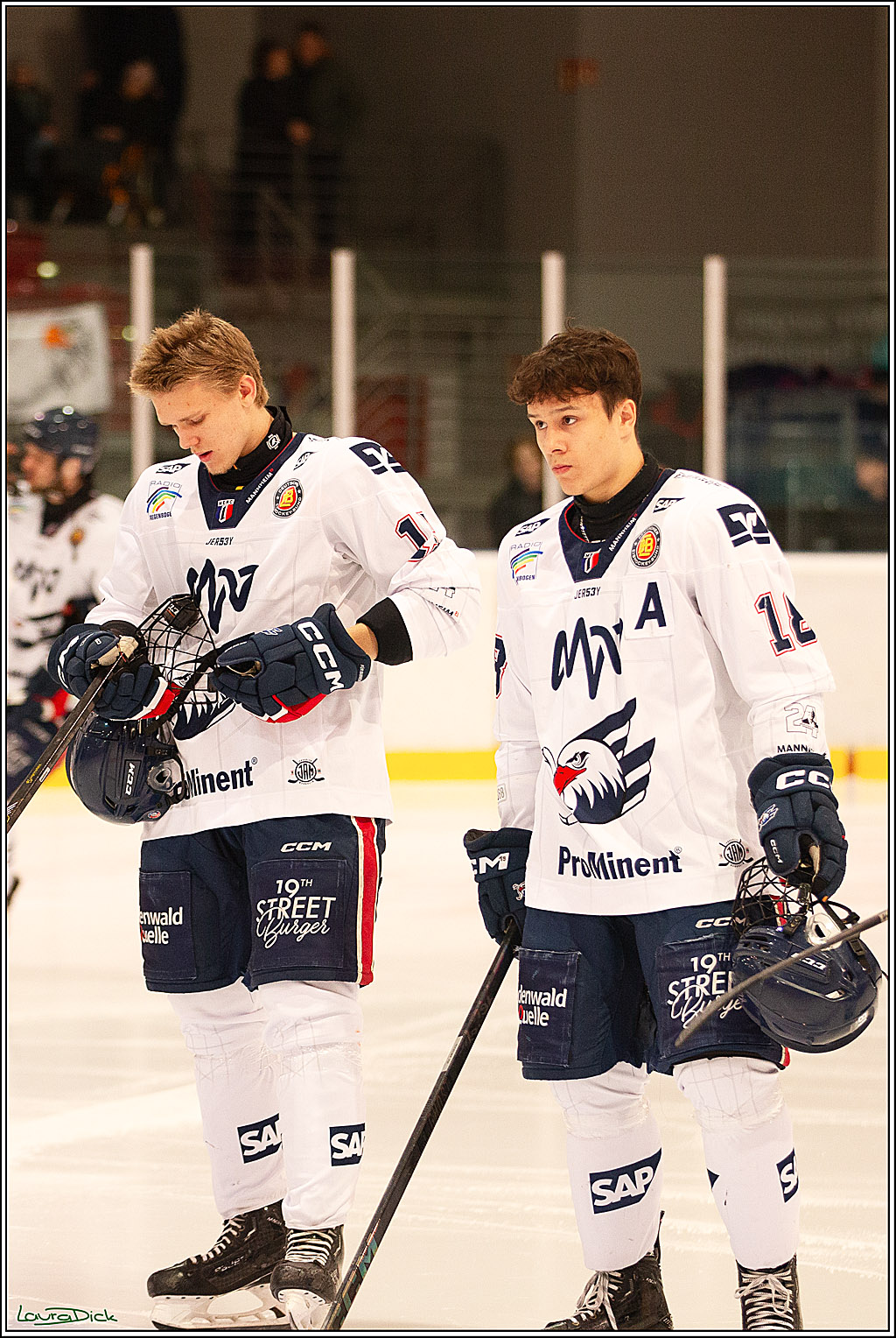 4. Finale Spiel U17 Koelner Junghaie- Jungadler Mannheim; Koeln, 21.04.2024