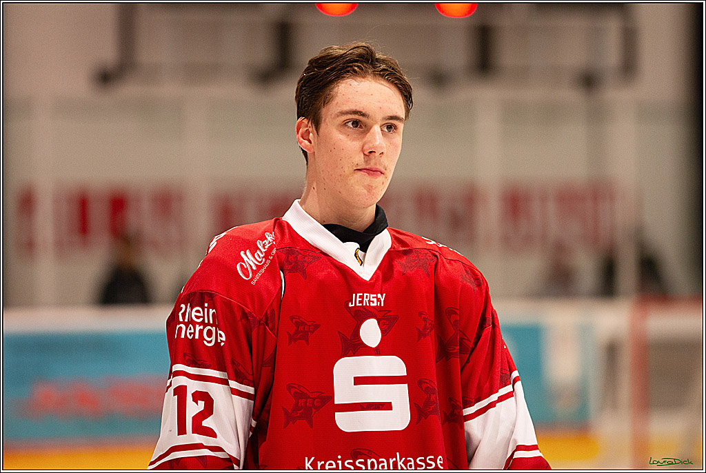 4. Finale Spiel U17 Koelner Junghaie- Jungadler Mannheim; Koeln, 21.04.2024