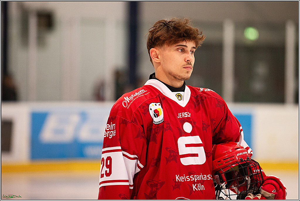 4. Finale Spiel U17 Koelner Junghaie- Jungadler Mannheim; Koeln, 21.04.2024