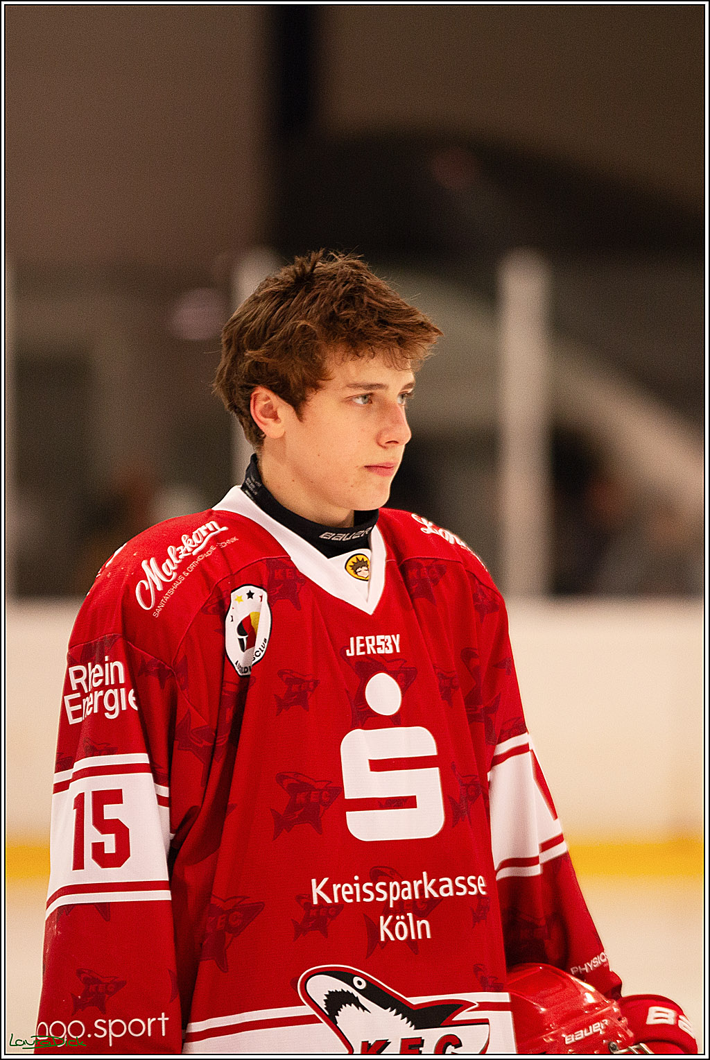 4. Finale Spiel U17 Koelner Junghaie- Jungadler Mannheim; Koeln, 21.04.2024