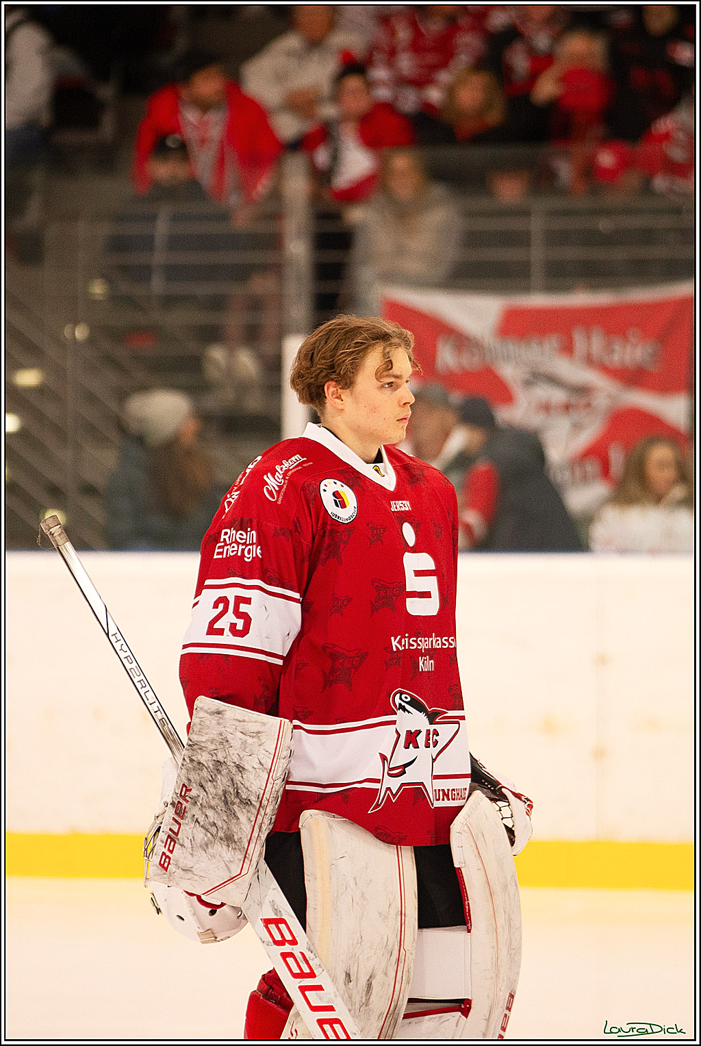4. Finale Spiel U17 Koelner Junghaie- Jungadler Mannheim; Koeln, 21.04.2024