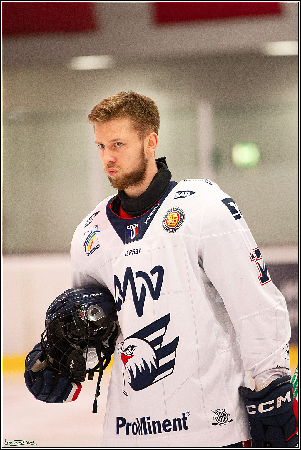 4. Finale Spiel U17 Koelner Junghaie- Jungadler Mannheim; Koeln, 21.04.2024