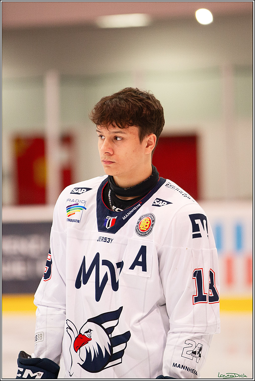 4. Finale Spiel U17 Koelner Junghaie- Jungadler Mannheim; Koeln, 21.04.2024