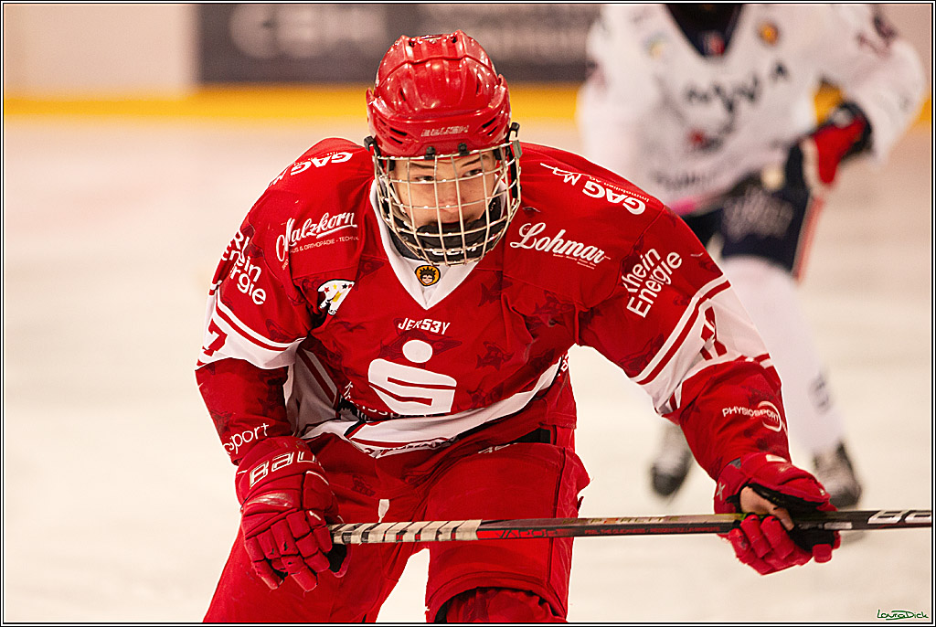 4. Finale Spiel U17 Koelner Junghaie- Jungadler Mannheim; Koeln, 21.04.2024