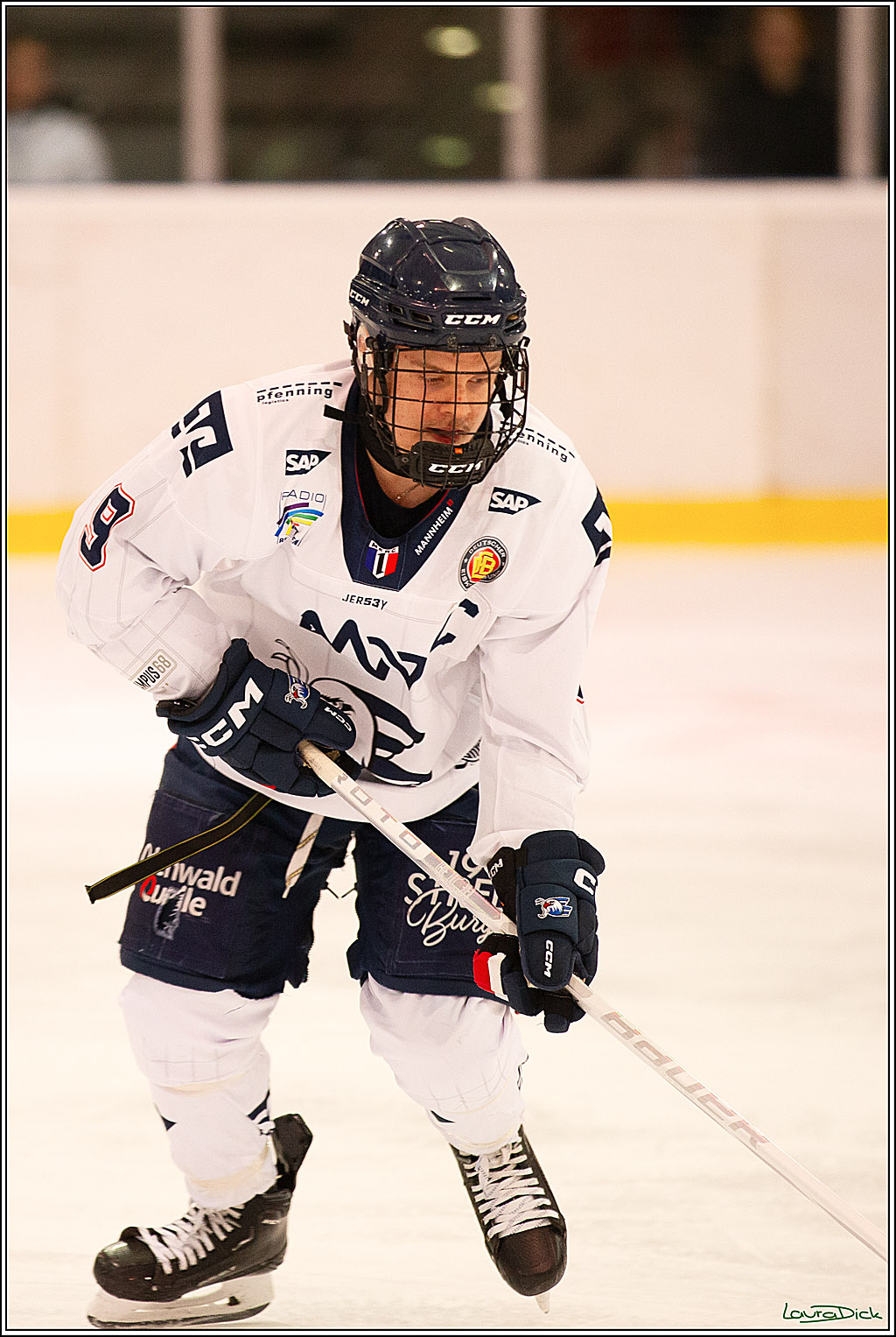 4. Finale Spiel U17 Koelner Junghaie- Jungadler Mannheim; Koeln, 21.04.2024