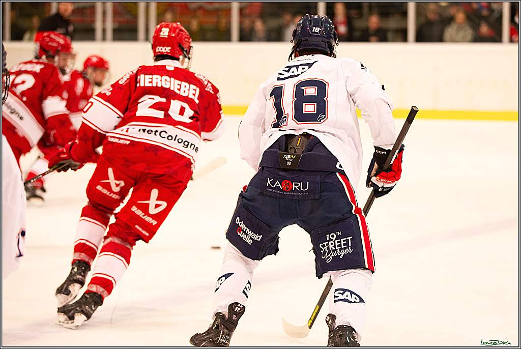 4. Finale Spiel U17 Koelner Junghaie- Jungadler Mannheim; Koeln, 21.04.2024