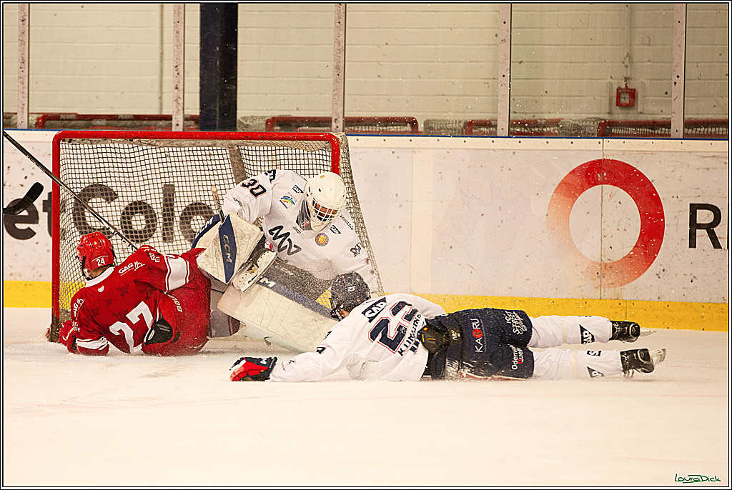 4. Finale Spiel U17 Koelner Junghaie- Jungadler Mannheim; Koeln, 21.04.2024