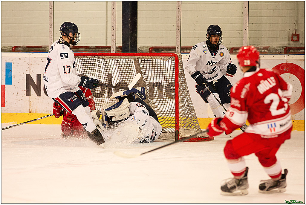 4. Finale Spiel U17 Koelner Junghaie- Jungadler Mannheim; Koeln, 21.04.2024