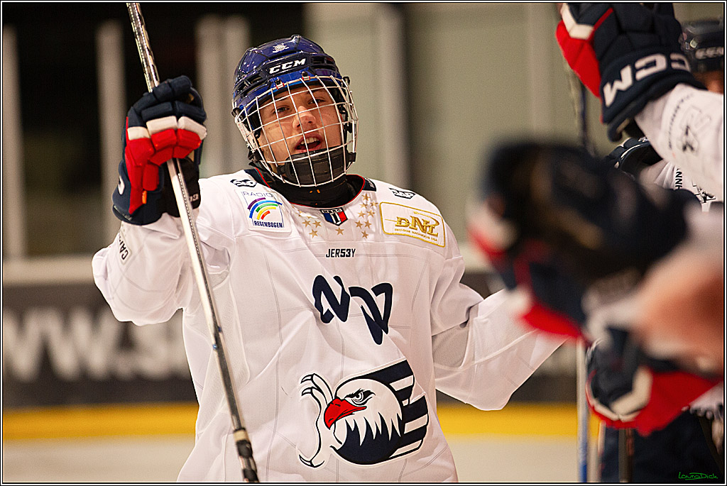 4. Finale Spiel U17 Koelner Junghaie- Jungadler Mannheim; Koeln, 21.04.2024