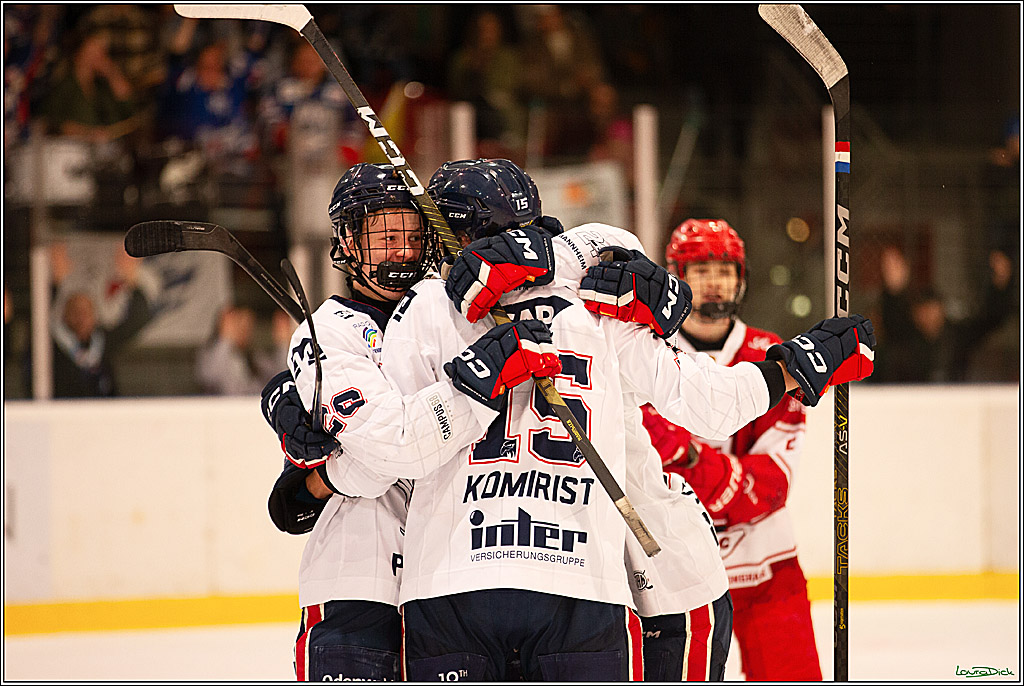 4. Finale Spiel U17 Koelner Junghaie- Jungadler Mannheim; Koeln, 21.04.2024