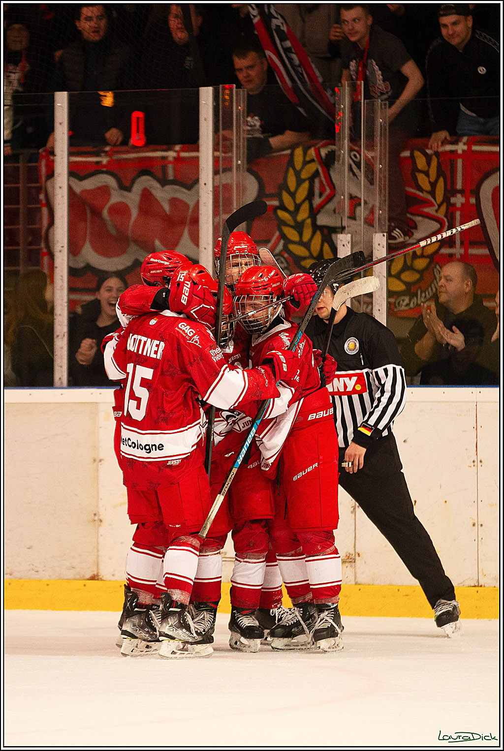 4. Finale Spiel U17 Koelner Junghaie- Jungadler Mannheim; Koeln, 21.04.2024