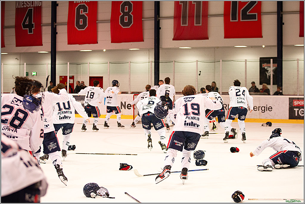 4. Finale Spiel U17 Koelner Junghaie- Jungadler Mannheim; Koeln, 21.04.2024