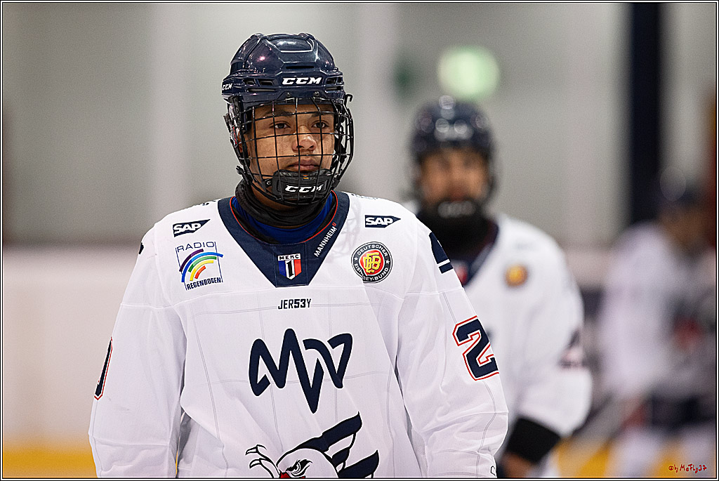 4. Finale Spiel U17 Kölner Junghaie - Jungadler Mannheim 1:5, 21.04.2024