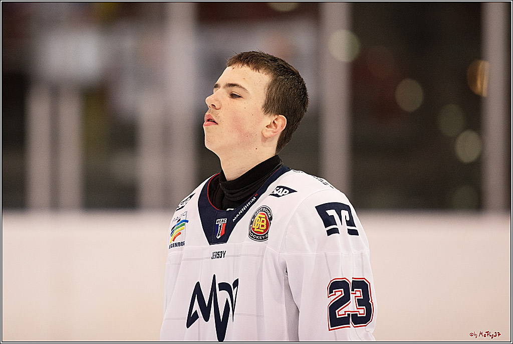 4. Finale Spiel U17 Kölner Junghaie - Jungadler Mannheim 1:5, 21.04.2024