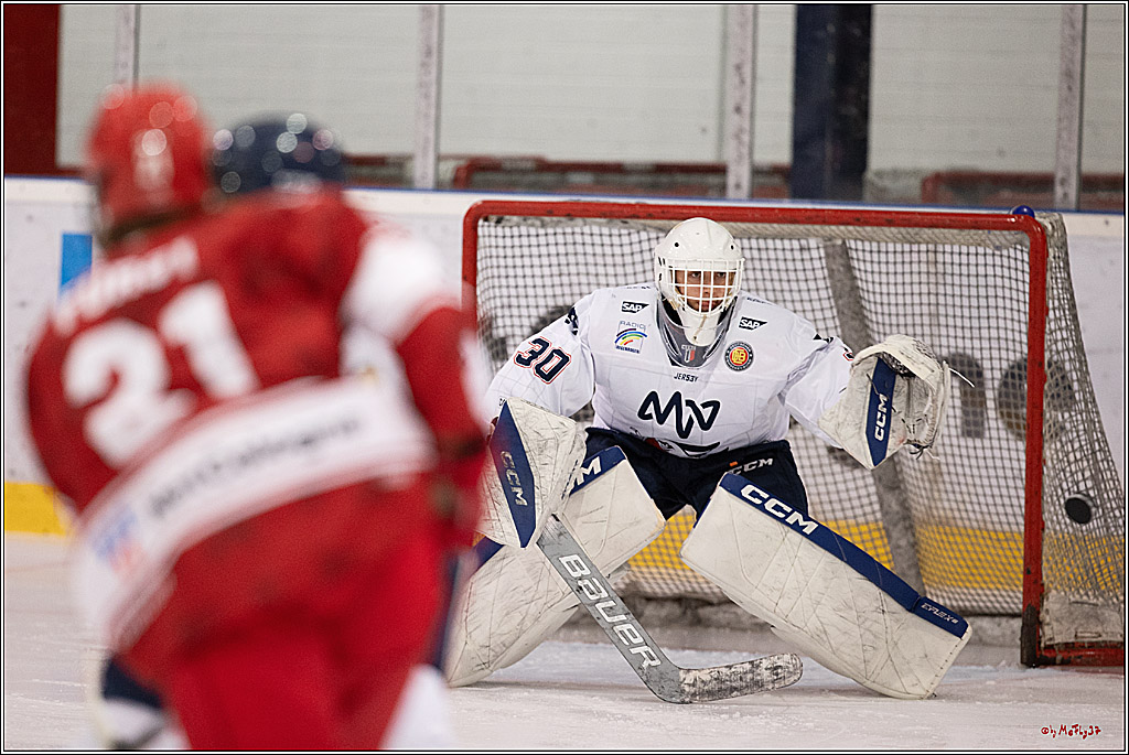 4. Finale Spiel U17 Kölner Junghaie - Jungadler Mannheim 1:5, 21.04.2024