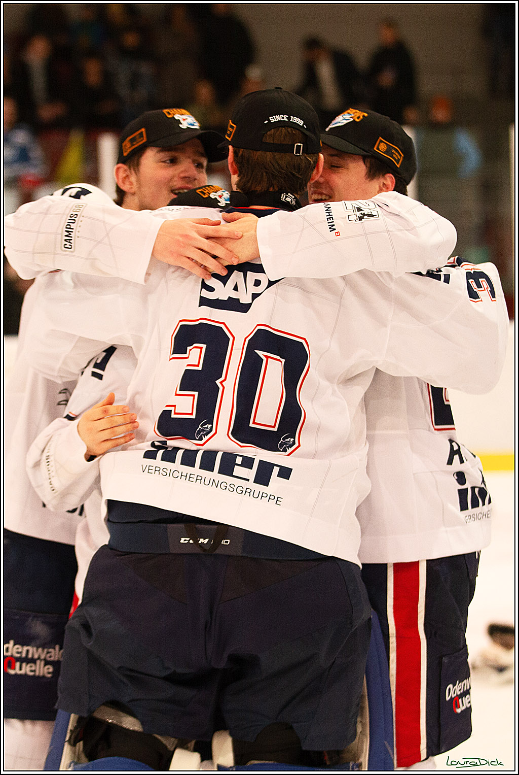 4. Finale Spiel U17 Koelner Junghaie- Jungadler Mannheim; Koeln, 21.04.2024