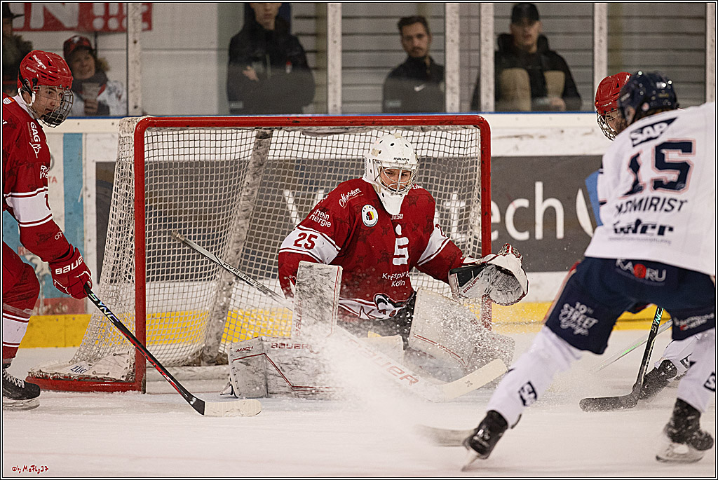 4. Finale Spiel U17 Kölner Junghaie - Jungadler Mannheim 1:5, 21.04.2024