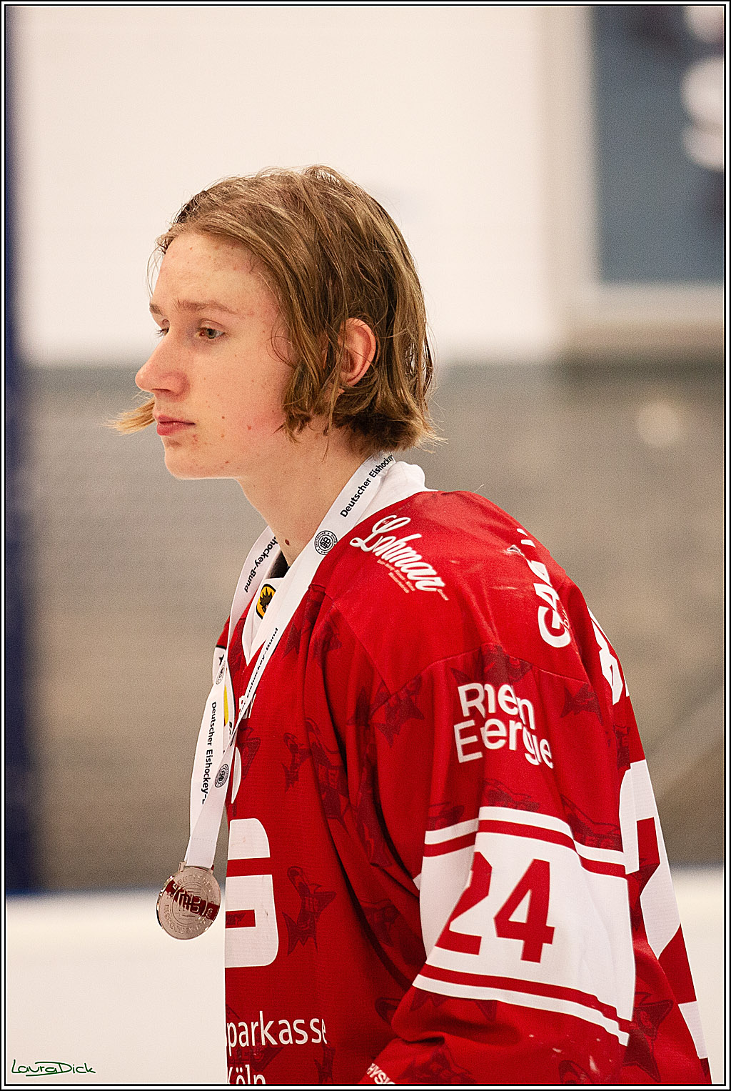 4. Finale Spiel U17 Koelner Junghaie- Jungadler Mannheim; Koeln, 21.04.2024