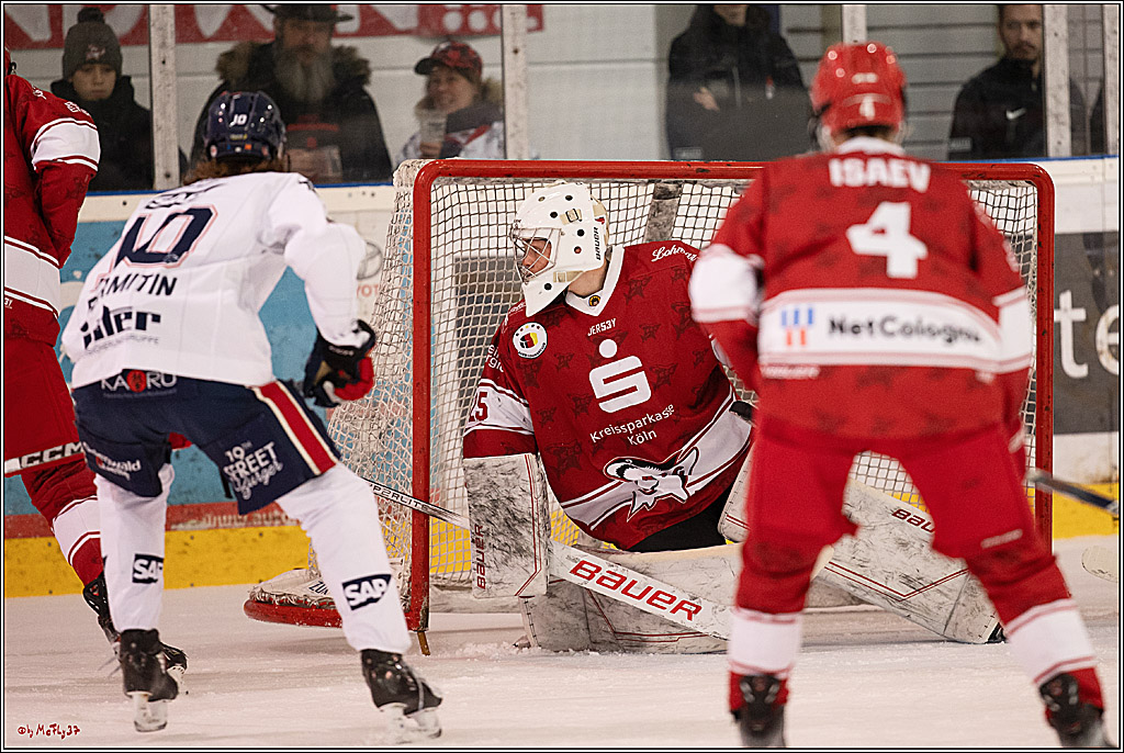 4. Finale Spiel U17 Kölner Junghaie - Jungadler Mannheim 1:5, 21.04.2024