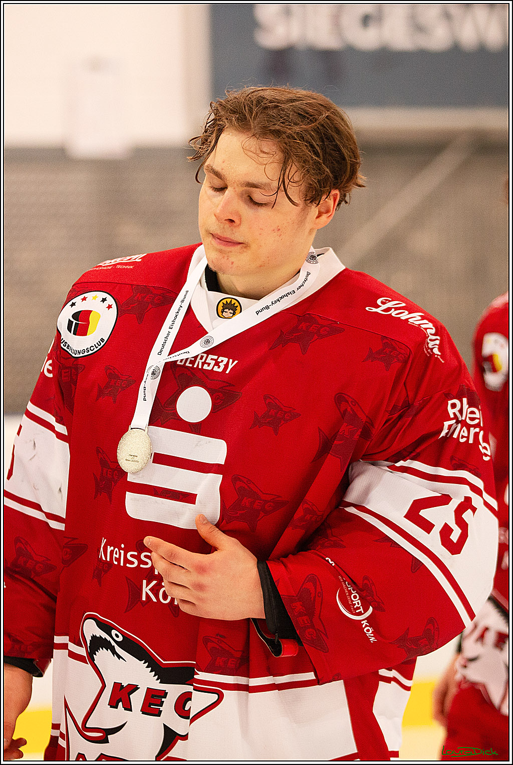 4. Finale Spiel U17 Koelner Junghaie- Jungadler Mannheim; Koeln, 21.04.2024