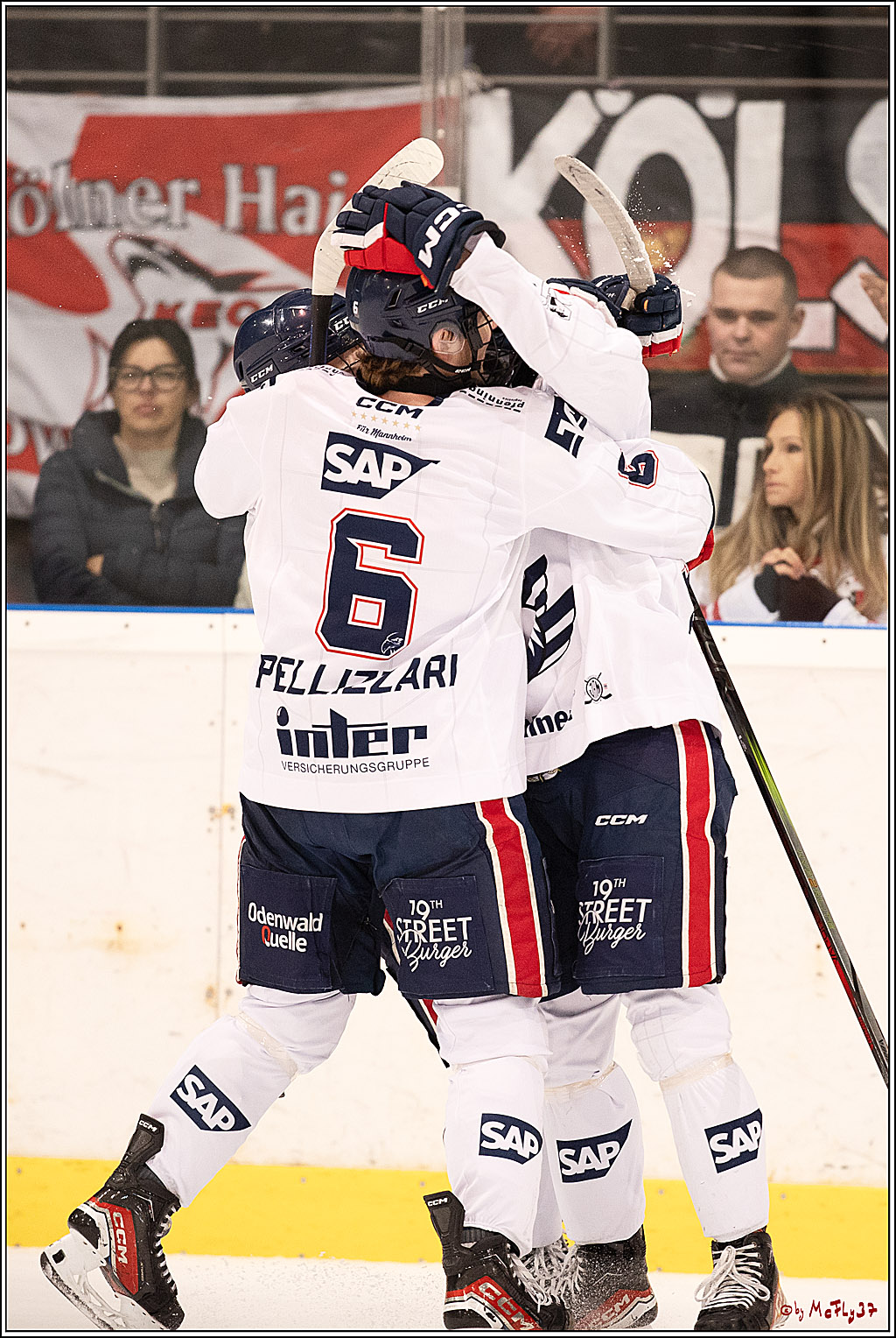 4. Finale Spiel U17 Kölner Junghaie - Jungadler Mannheim 1:5, 21.04.2024