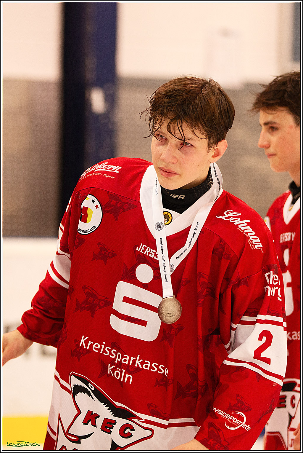 4. Finale Spiel U17 Koelner Junghaie- Jungadler Mannheim; Koeln, 21.04.2024