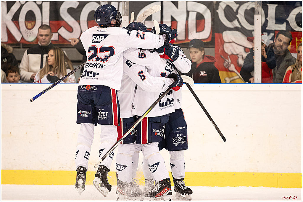 4. Finale Spiel U17 Kölner Junghaie - Jungadler Mannheim 1:5, 21.04.2024