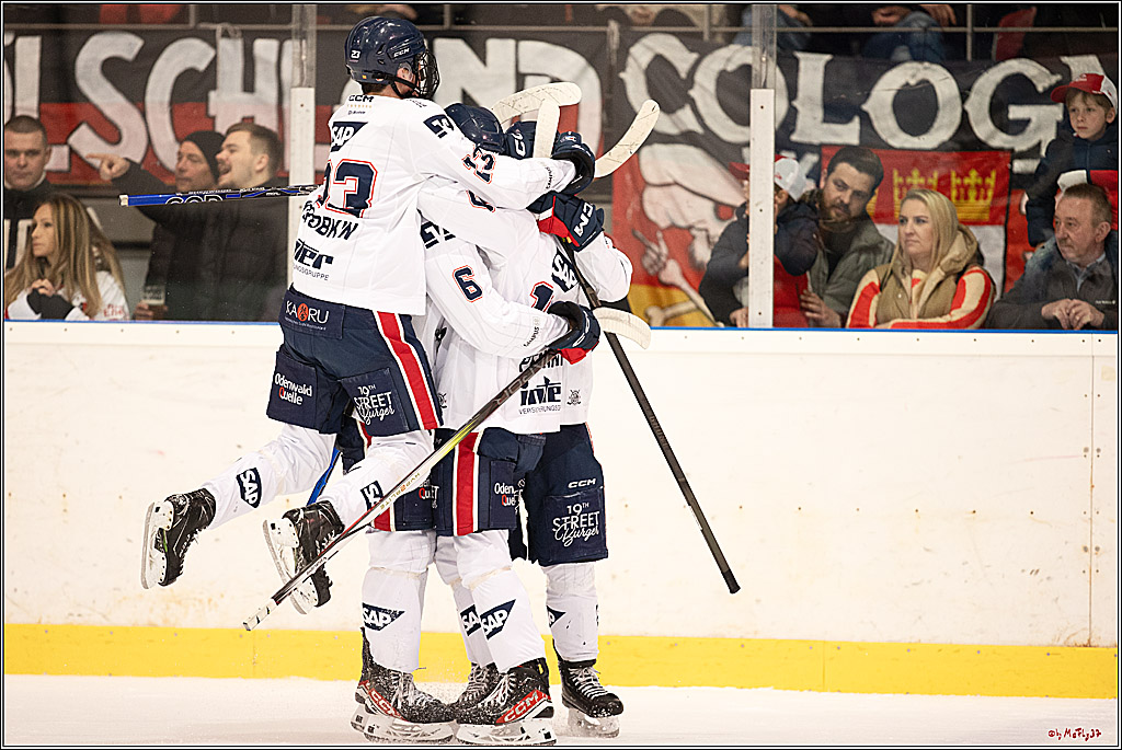 4. Finale Spiel U17 Kölner Junghaie - Jungadler Mannheim 1:5, 21.04.2024