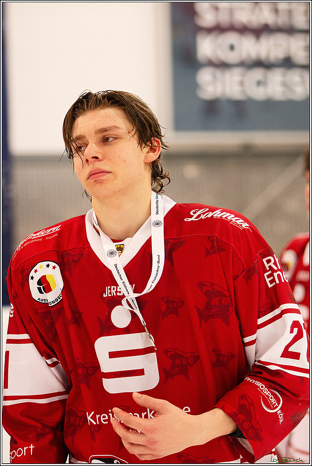 4. Finale Spiel U17 Koelner Junghaie- Jungadler Mannheim; Koeln, 21.04.2024