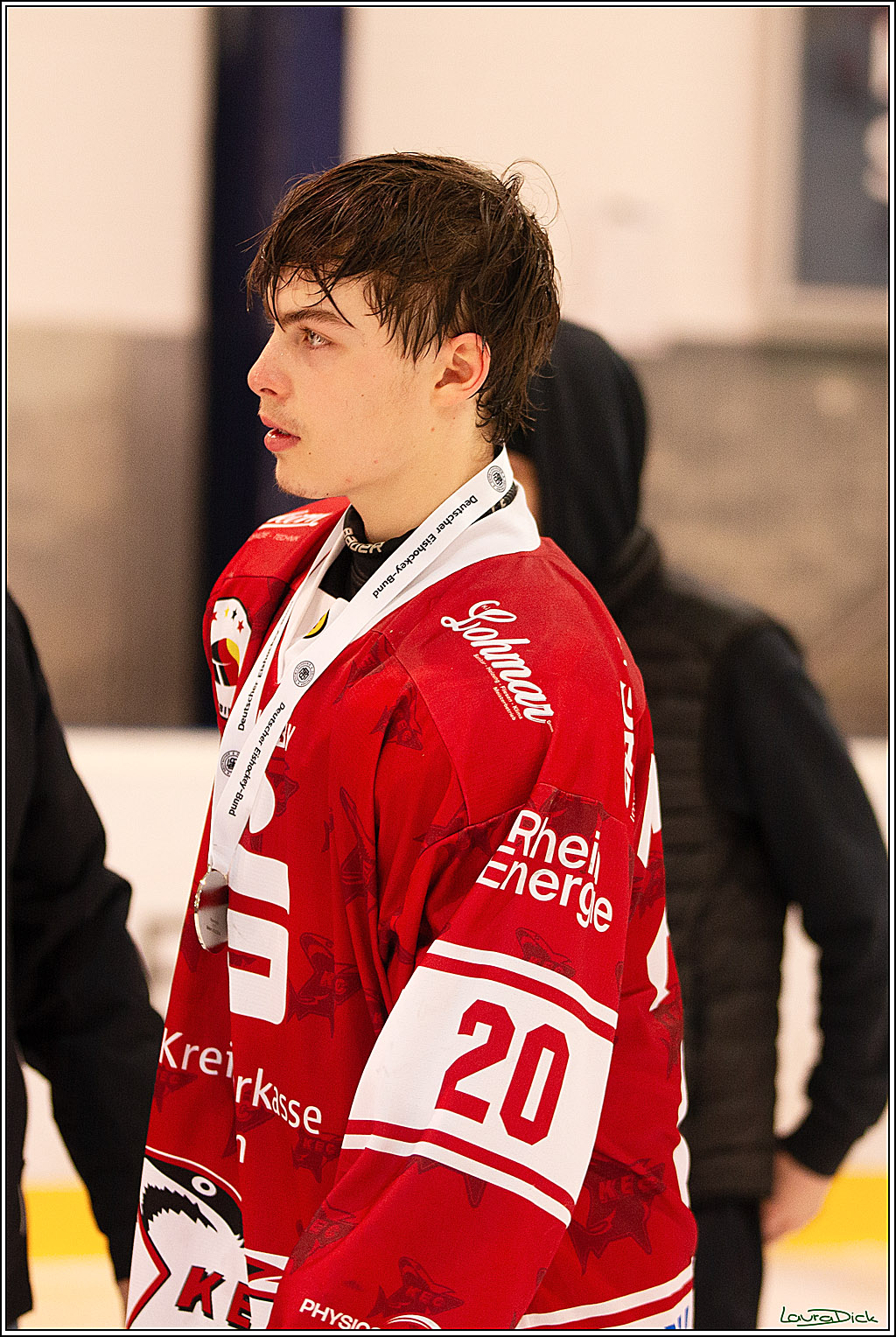 4. Finale Spiel U17 Koelner Junghaie- Jungadler Mannheim; Koeln, 21.04.2024