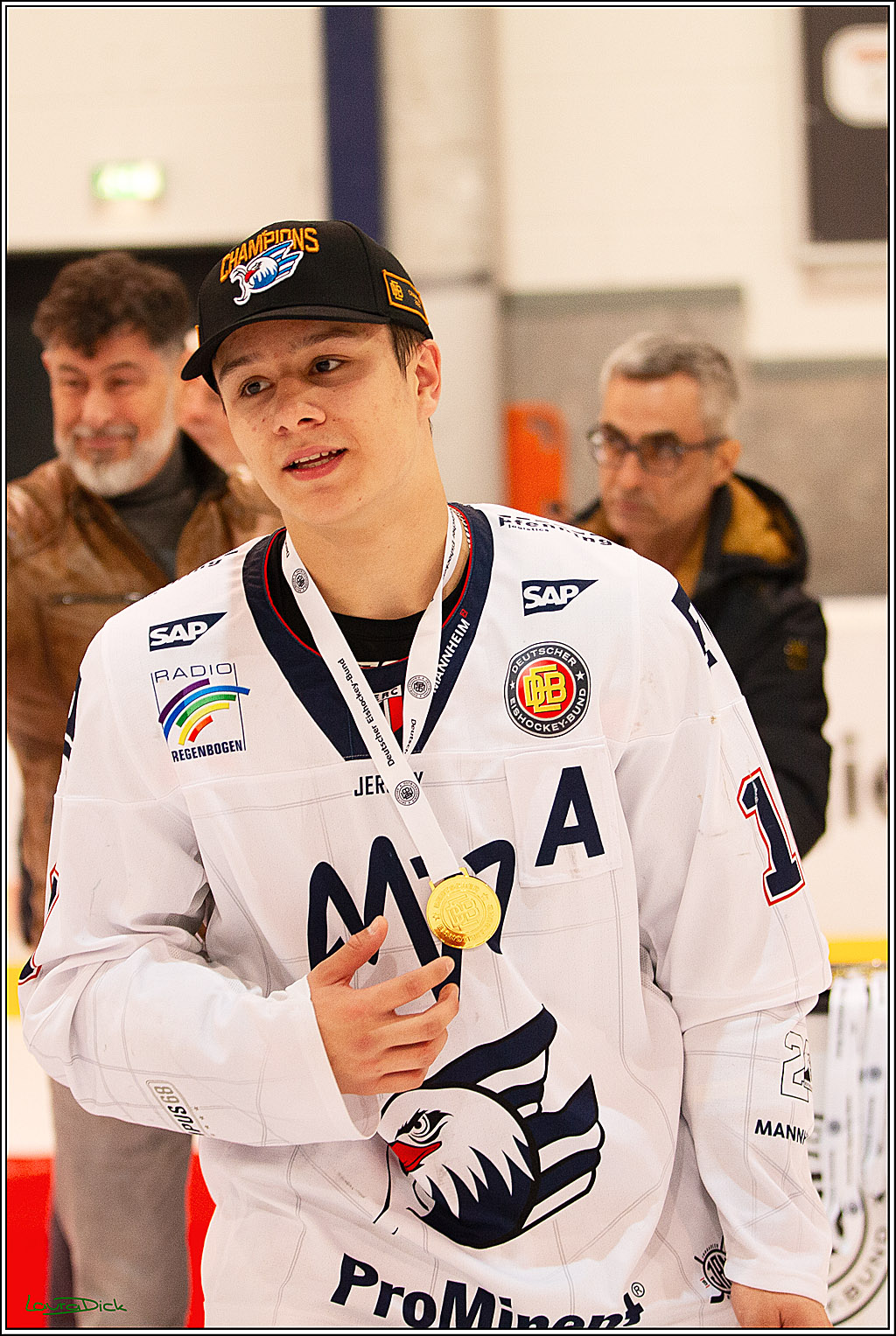 4. Finale Spiel U17 Koelner Junghaie- Jungadler Mannheim; Koeln, 21.04.2024