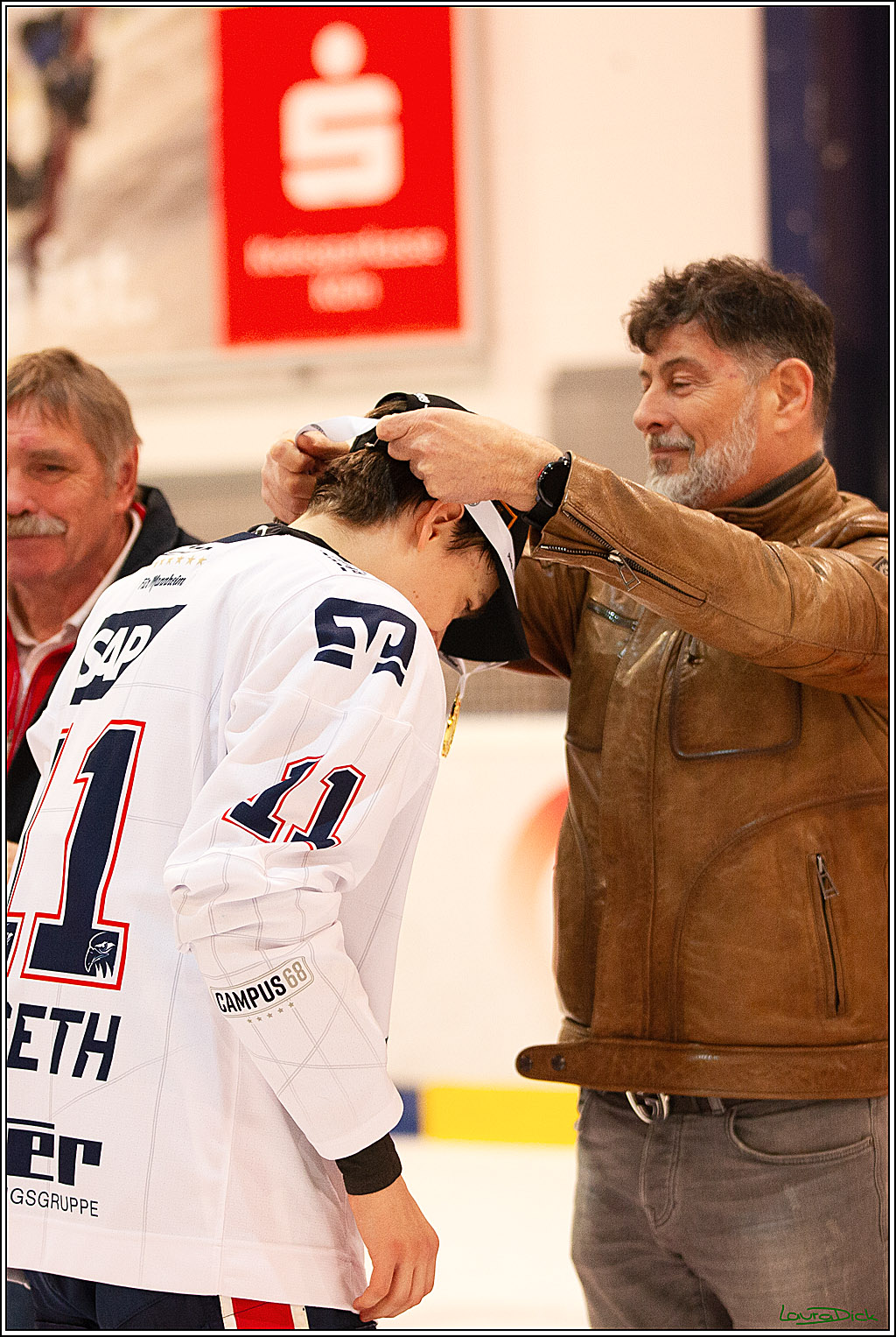 4. Finale Spiel U17 Koelner Junghaie- Jungadler Mannheim; Koeln, 21.04.2024