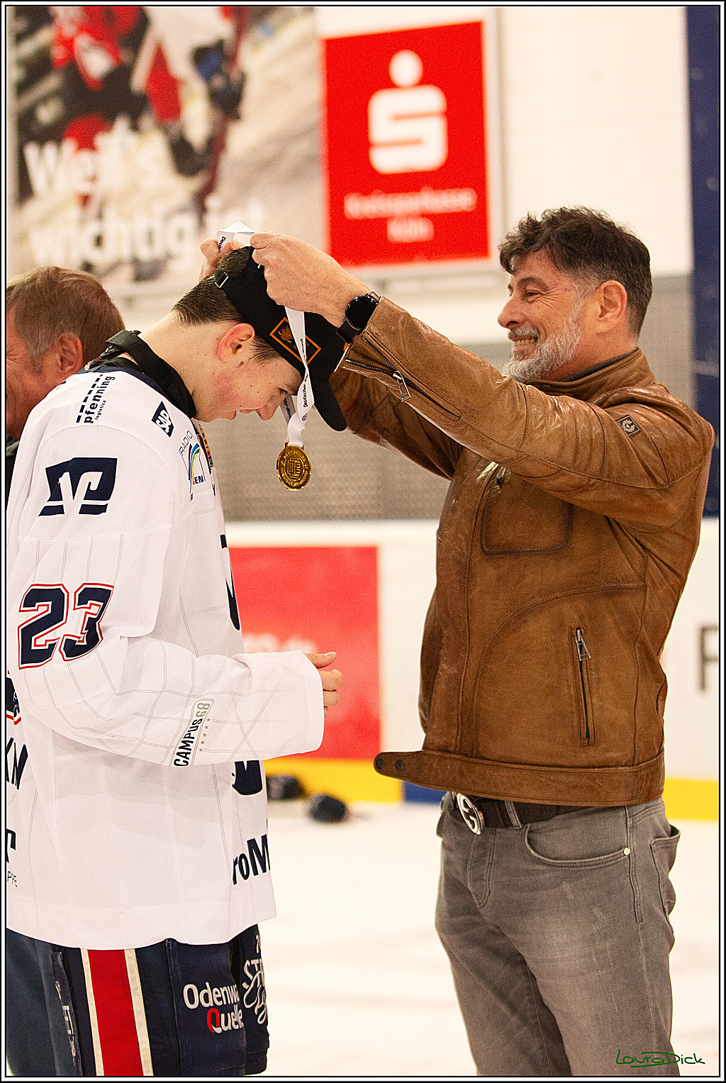 4. Finale Spiel U17 Koelner Junghaie- Jungadler Mannheim; Koeln, 21.04.2024