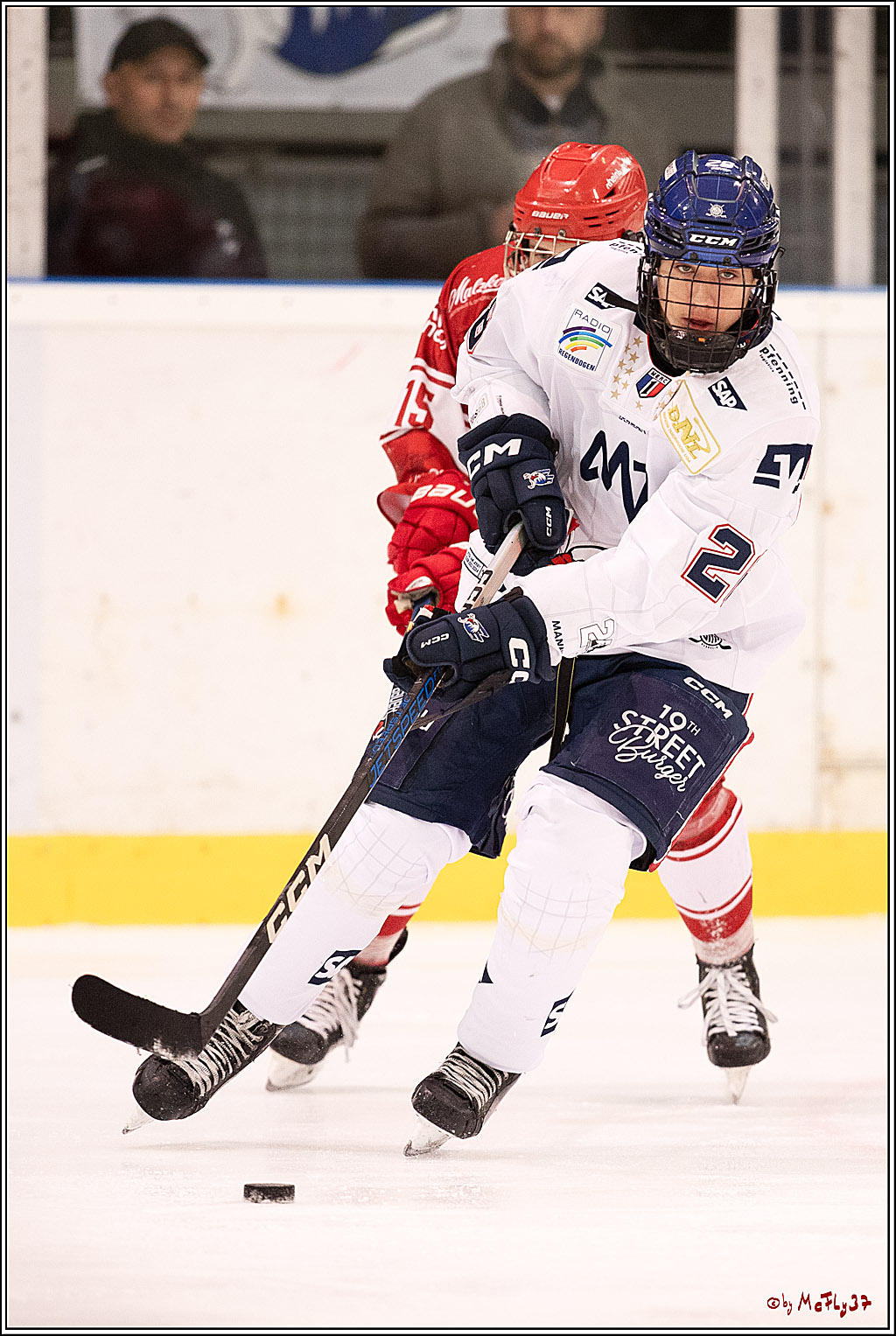 4. Finale Spiel U17 Kölner Junghaie - Jungadler Mannheim 1:5, 21.04.2024