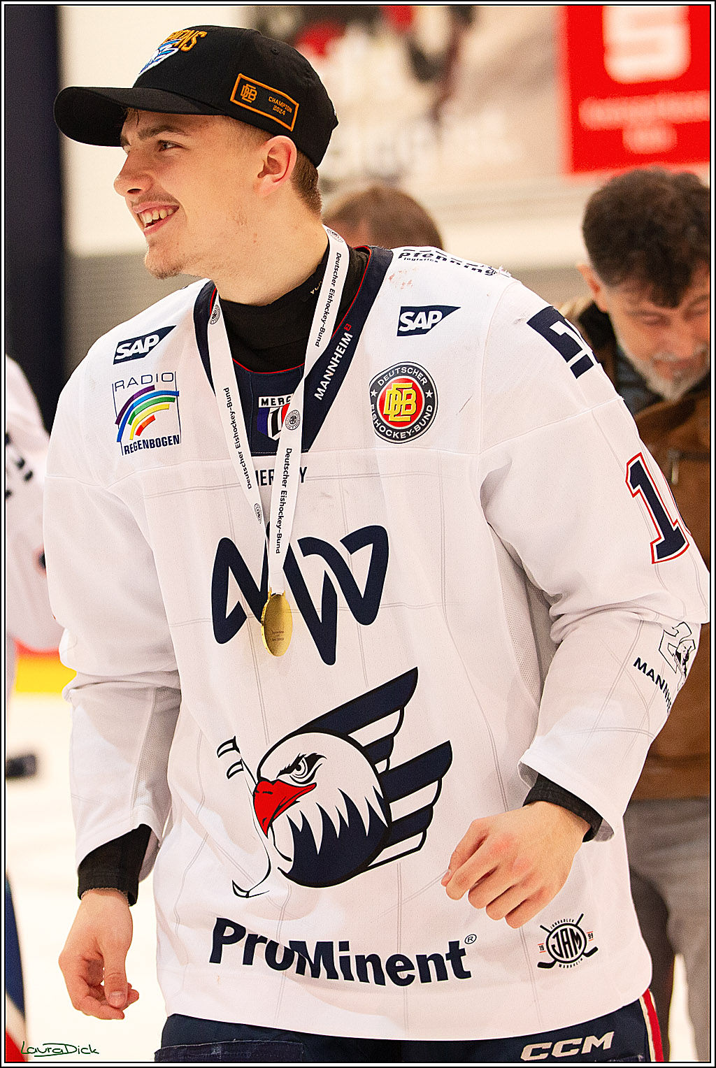 4. Finale Spiel U17 Koelner Junghaie- Jungadler Mannheim; Koeln, 21.04.2024