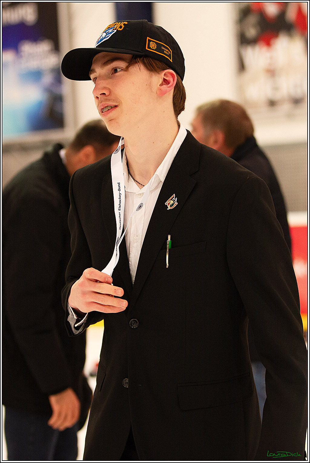 4. Finale Spiel U17 Koelner Junghaie- Jungadler Mannheim; Koeln, 21.04.2024