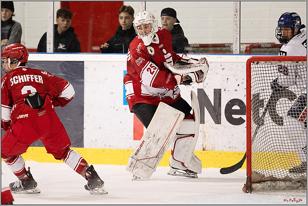 4. Finale Spiel U17 Kölner Junghaie - Jungadler Mannheim 1:5, 21.04.2024