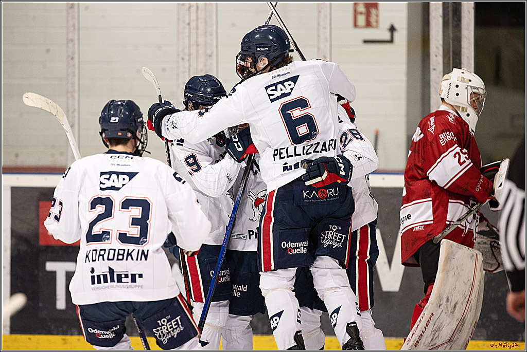 4. Finale Spiel U17 Kölner Junghaie - Jungadler Mannheim 1:5, 21.04.2024
