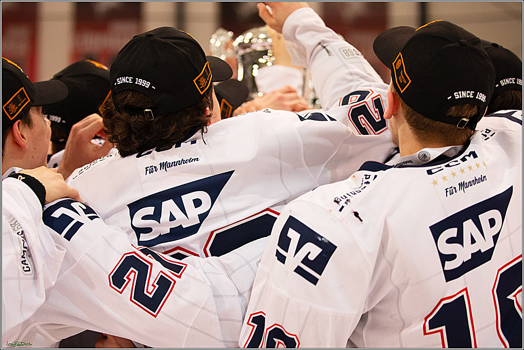 4. Finale Spiel U17 Koelner Junghaie- Jungadler Mannheim; Koeln, 21.04.2024